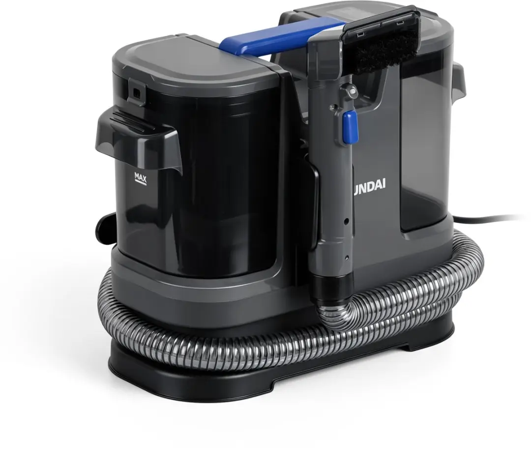 Hyundai HHA162625 Elektrische Vlekkenreiniger 1400W - 2 Reservoirs - 15 kPa - Blauw/Grijs - afbeelding 2 van 6