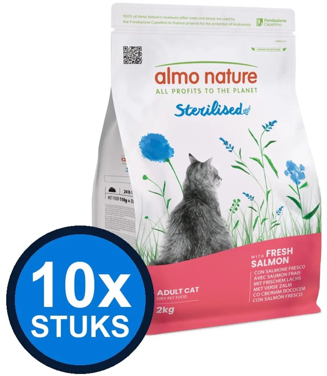 Almo Nature Functional Kat Zalm 400g