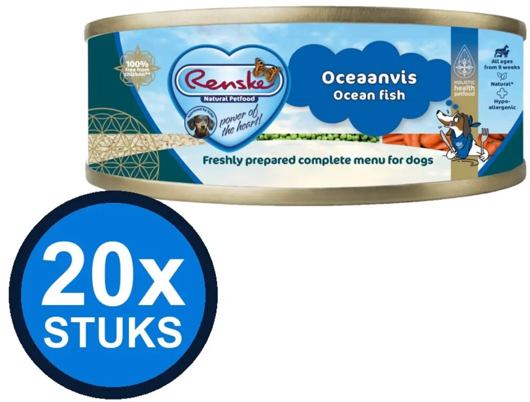 Renske Vers Vlees Maaltijd Oceaanvis 95g