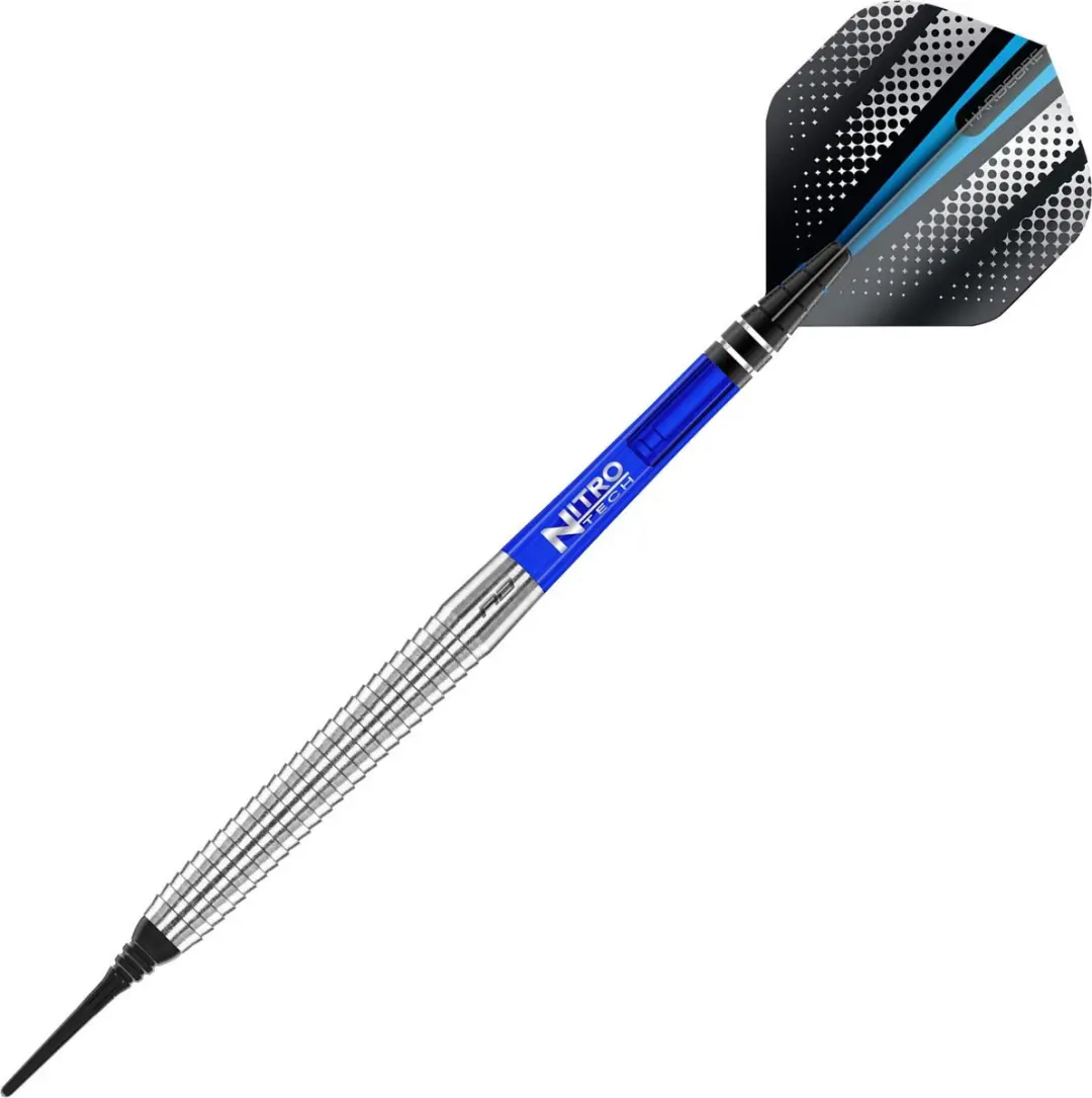 Red Dragon Razor Edge 85% Soft Tip Darts - 3 Stuks - Zilver