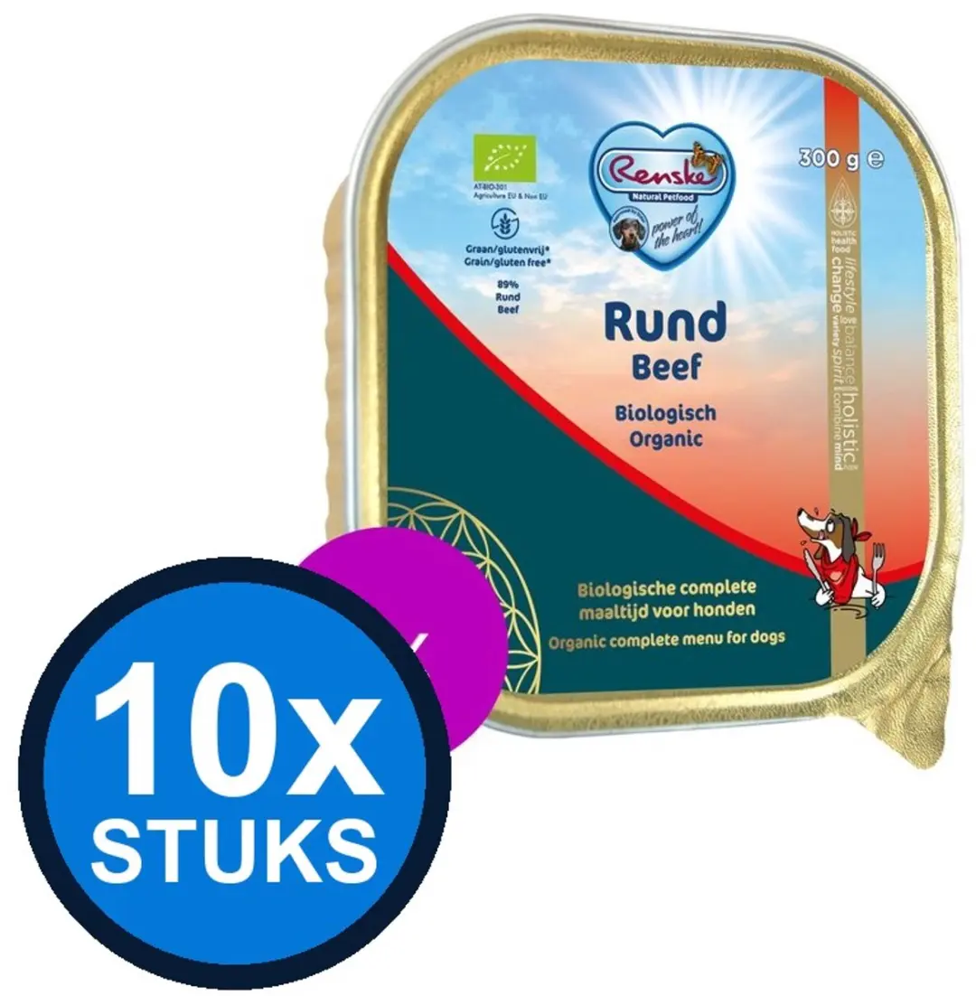 Renske Vers Hondvoer Rund 300g