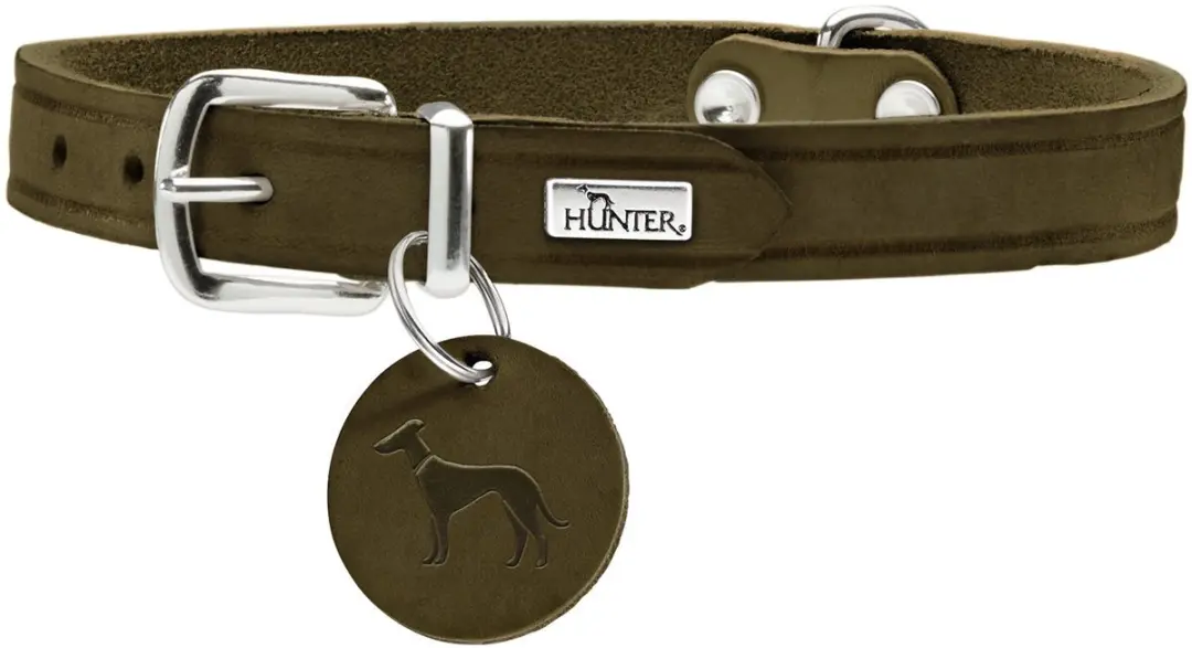 Hunter Hondenhalsband Aalborg Olijf
