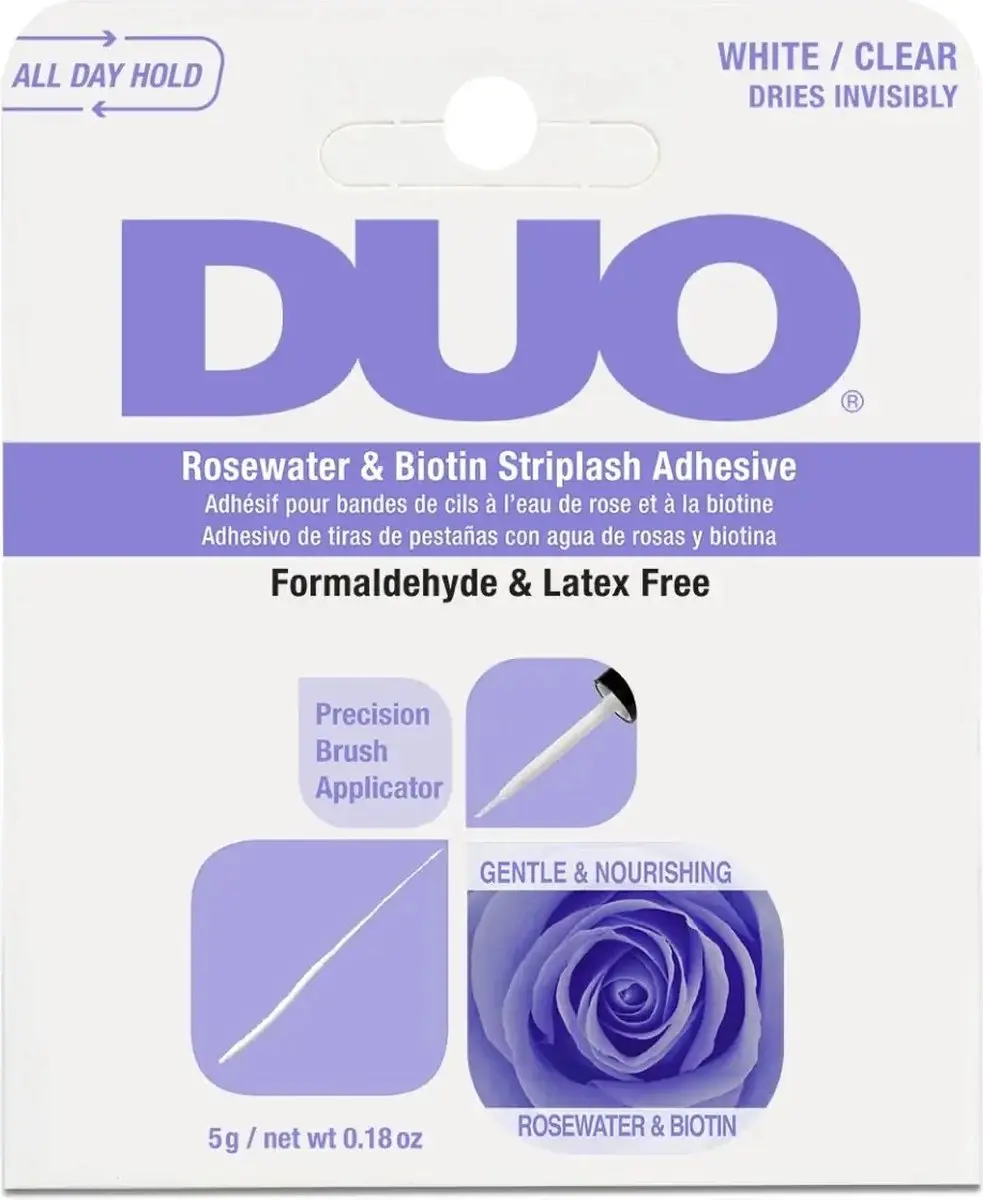 Duo Rosewater & Biotin Striplash Wimperlijm - 18g