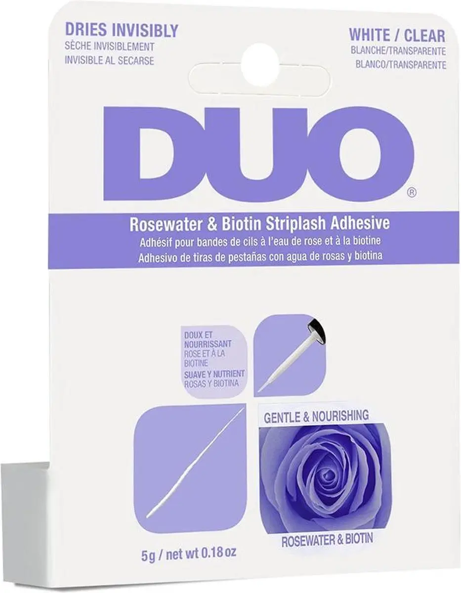 Duo Rosewater & Biotin Striplash Wimperlijm