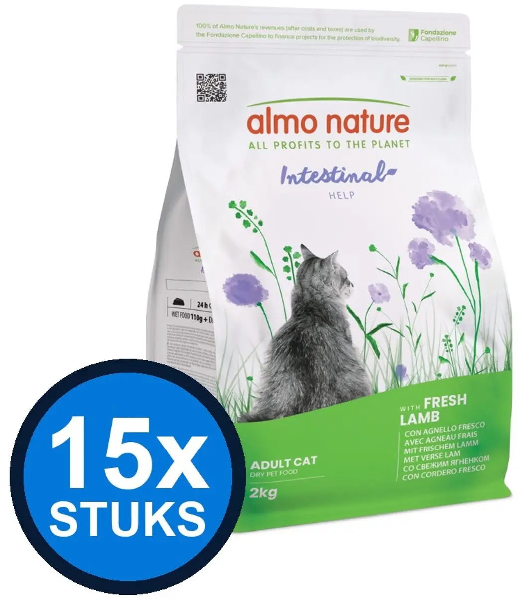 Almo Nature Functional Cat Intestinal Help Lam 400g