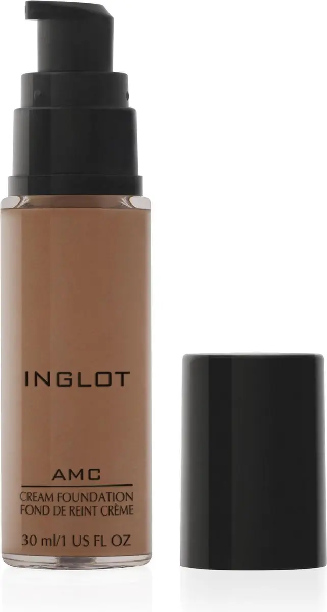 Inglot AMC Cream Foundation MW105 - 30ml - Donkere huidskleur