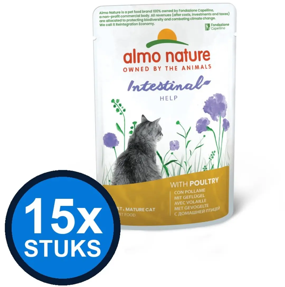 Almo Nature Holistic Cat Pouch Sensitive Gevogelte 70g