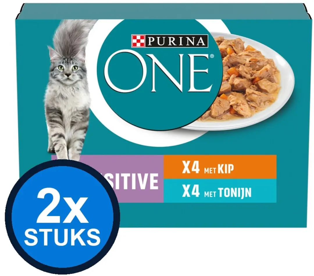 Purina One Sensitive Kattenvoer Natvoer