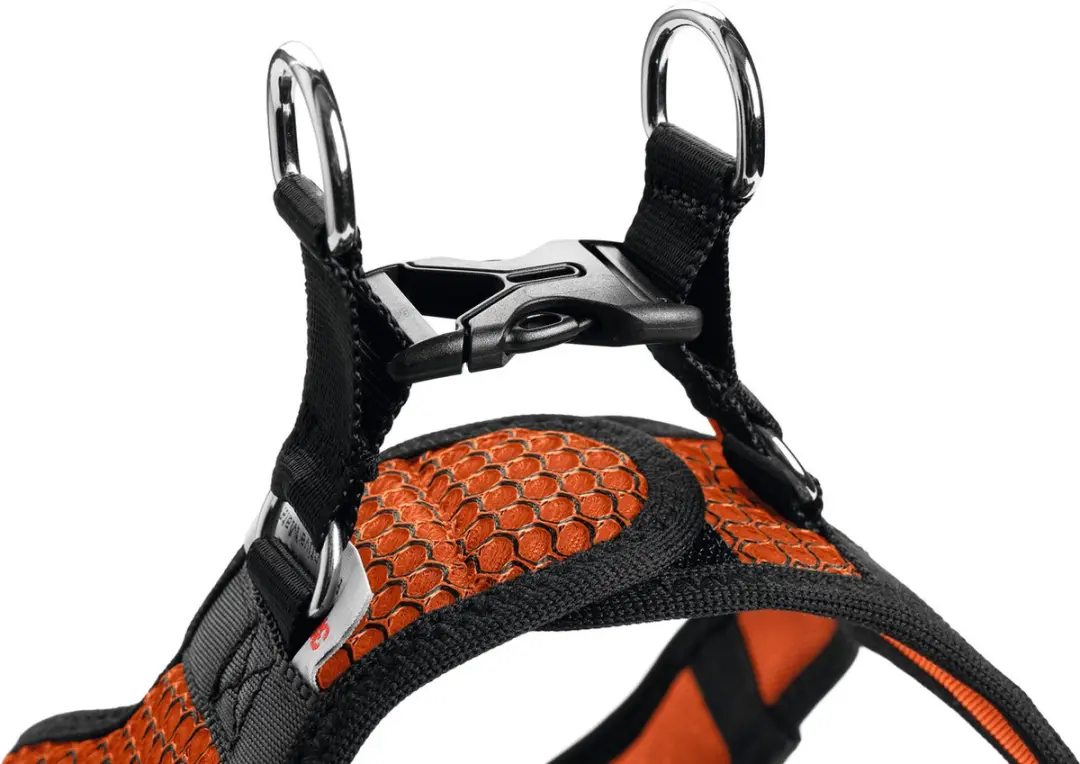 Hunter Hilo-Comfort Hondentuigje - S 42-48cm - Oranje