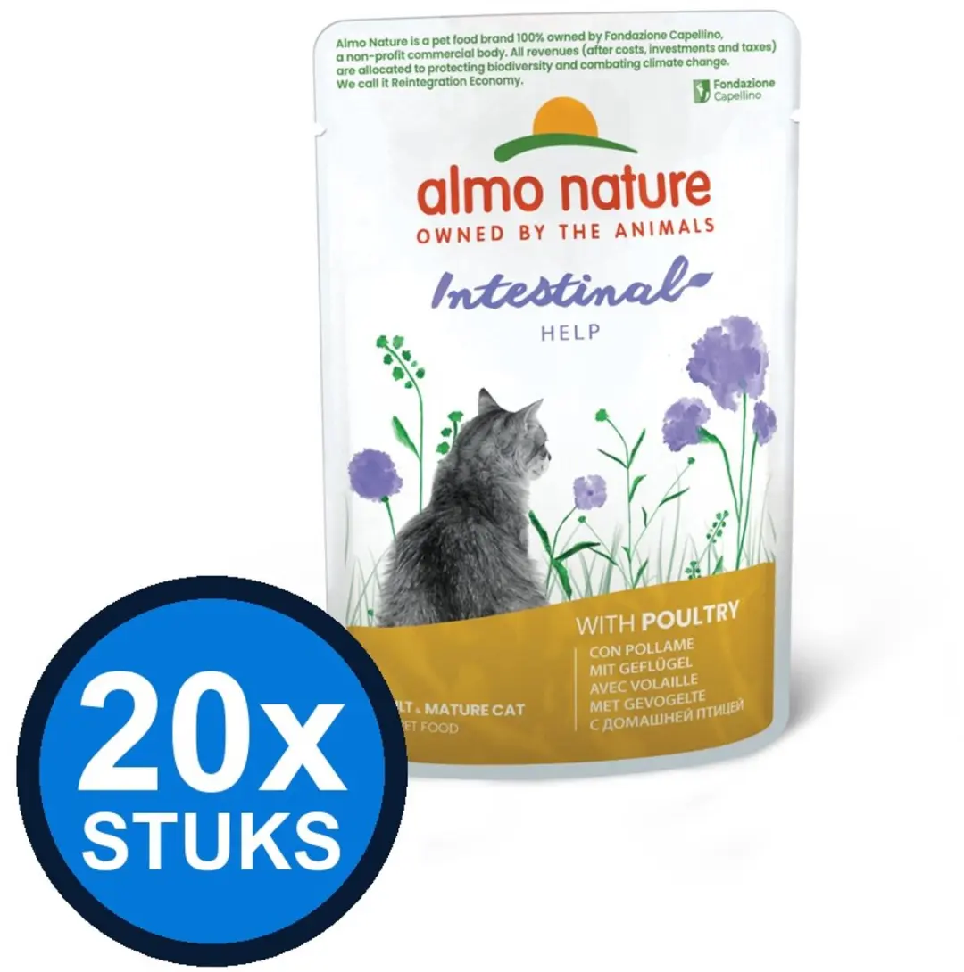 Almo Nature Holistic Sensitive Gevogelte Kattenvoer 70g