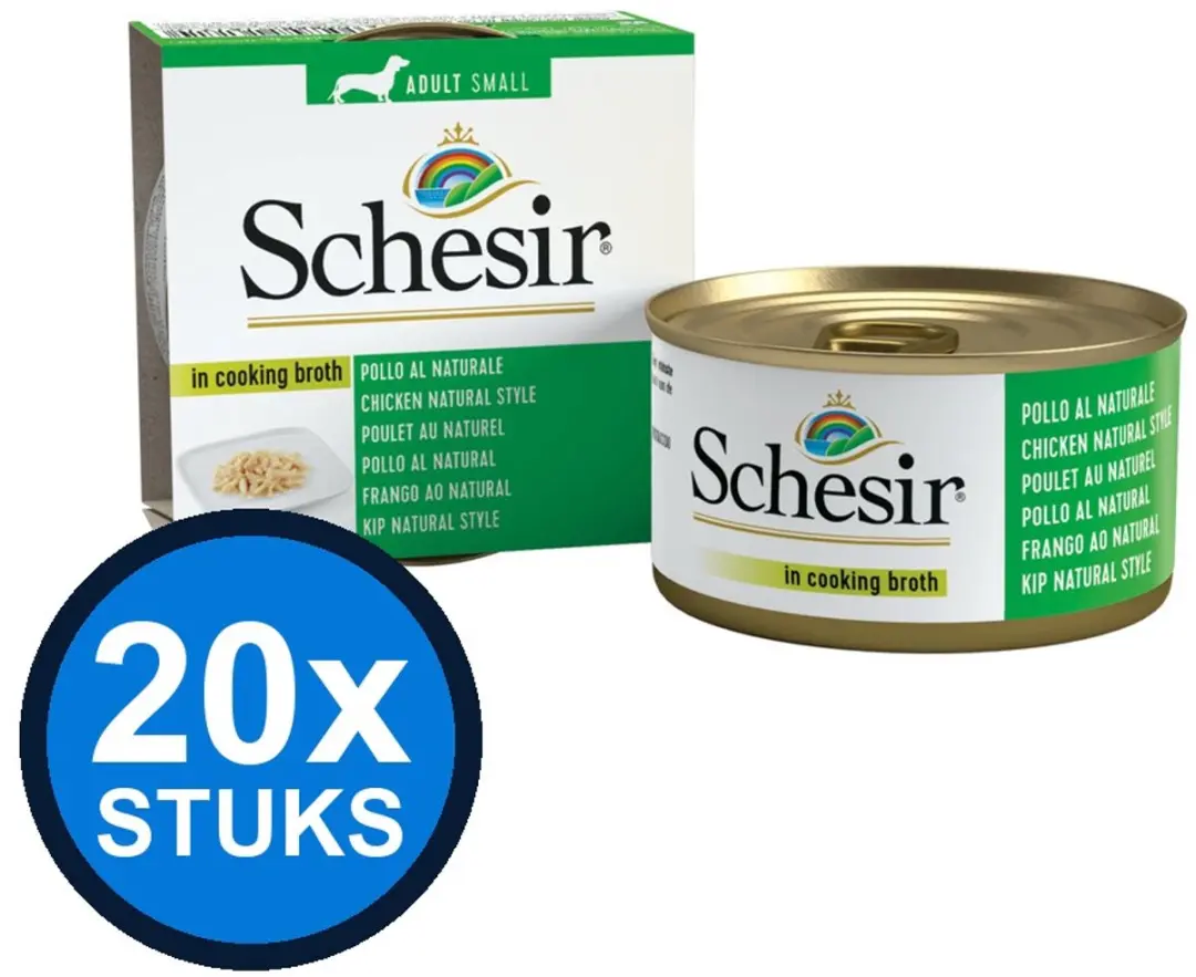 Schesir Complementary Kat Blik Bouillon Kip 70g