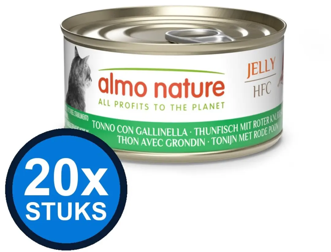 Almo Nature HFC Kattenvoer Tonijn & Rode Poon 70g