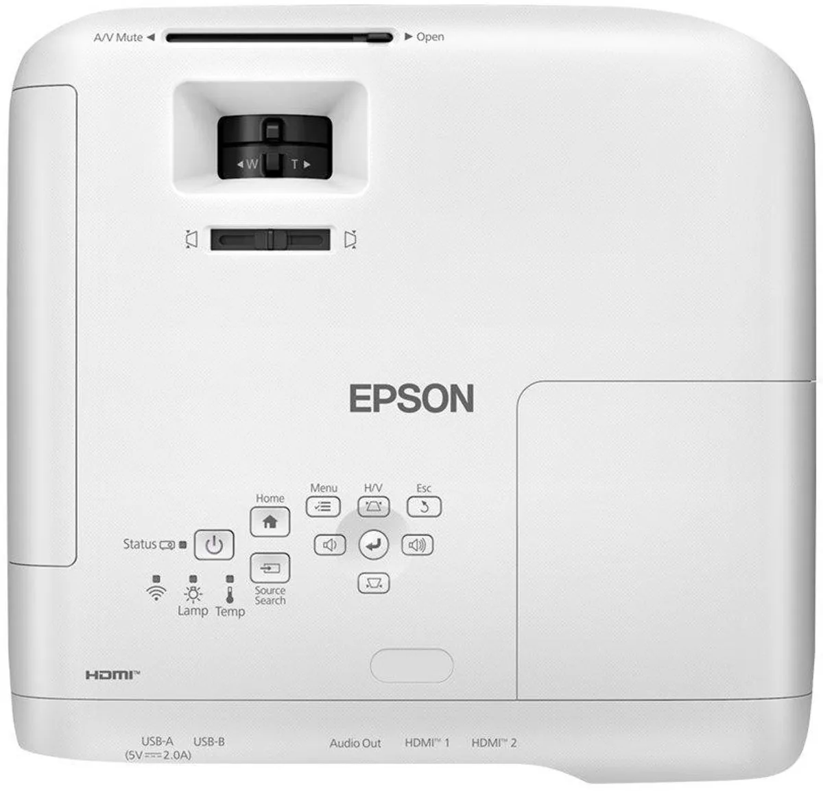 Epson EB-FH18 Beamer - Wit/Zwart