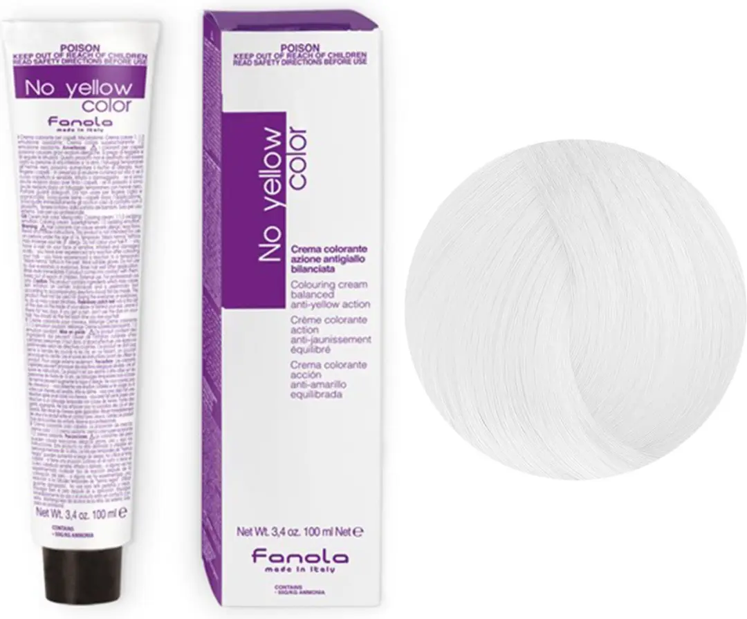 Fanola No Yellow ML.00 Haarverf Toner 100ml