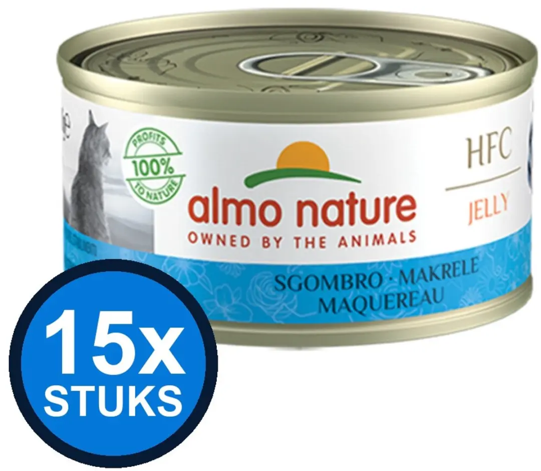 Almo Nature HFC Kattenvoer Jelly Makreel 70g