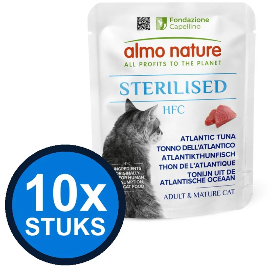 Almo Nature Holistic Kattenvoer Tonijn 70g