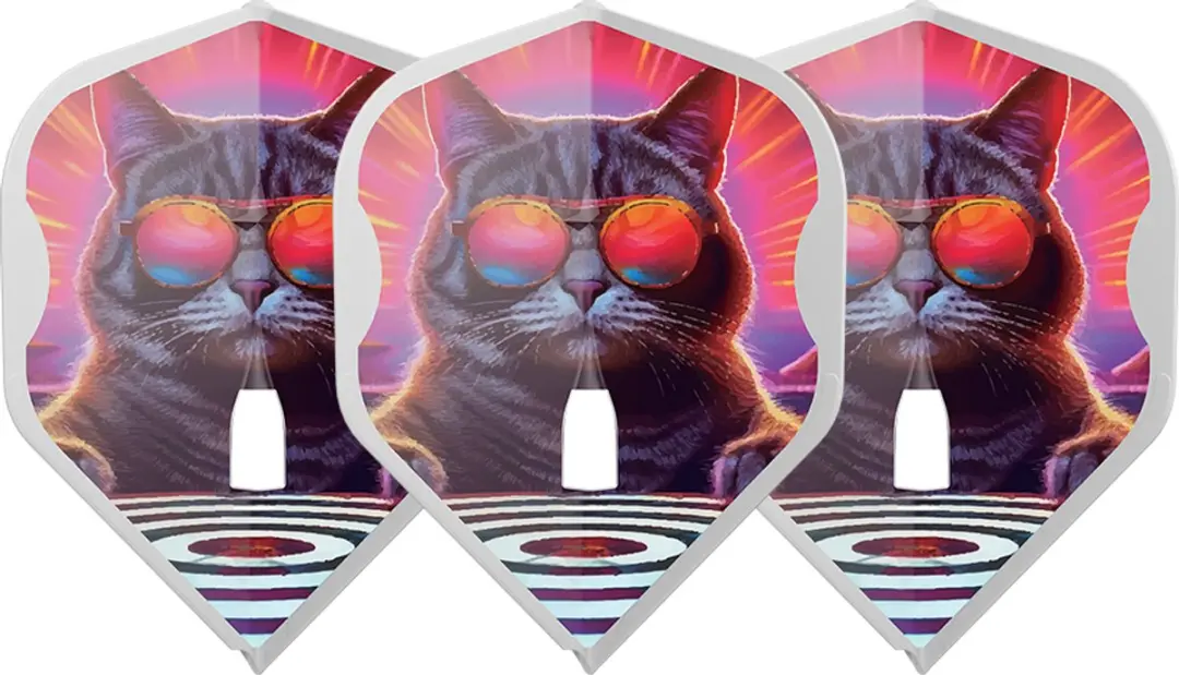 L-Style L1 Pro Party Cat Dart Flights