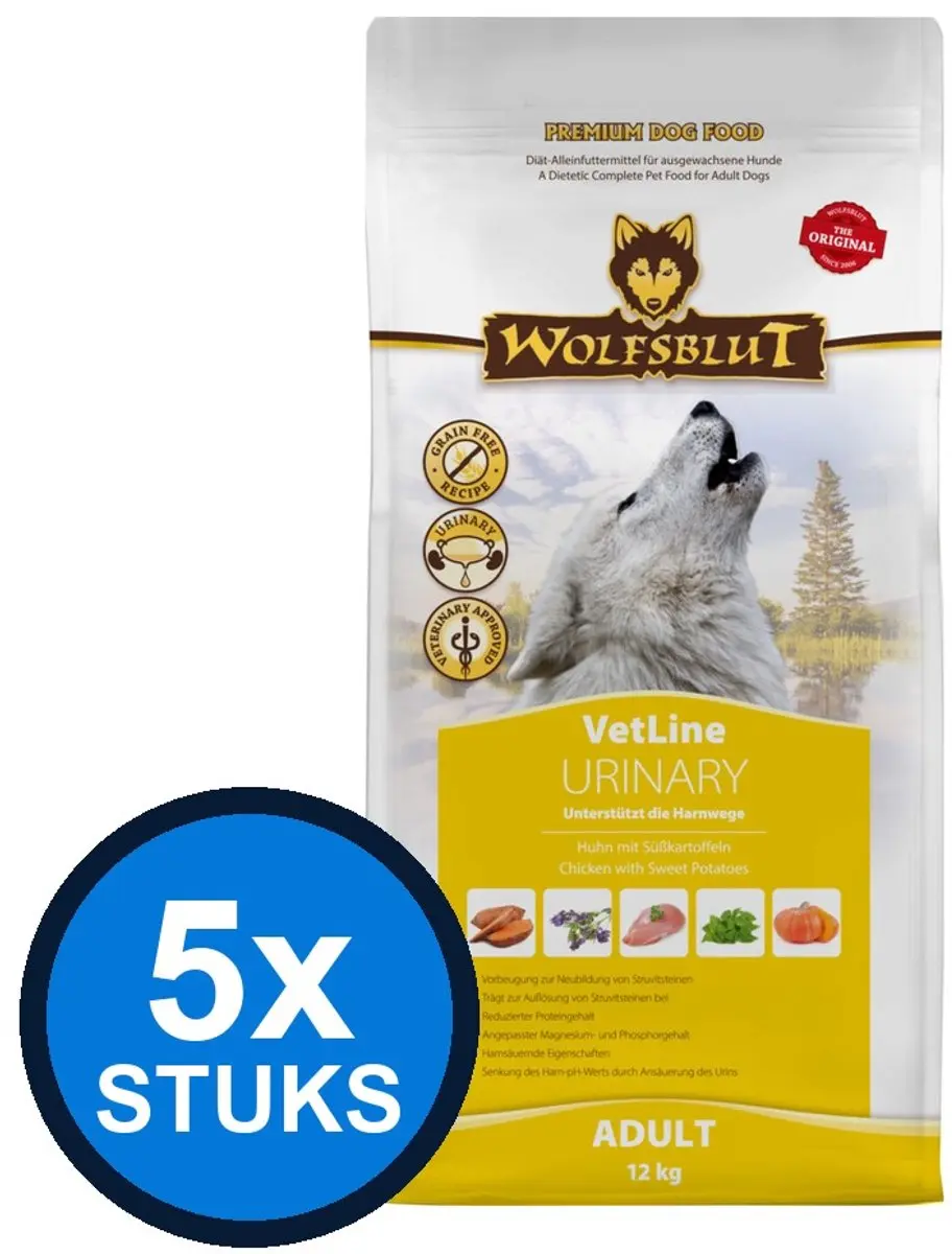 Wolfsblut VetLine Urinary Hondenvoer Droogvoer 2kg