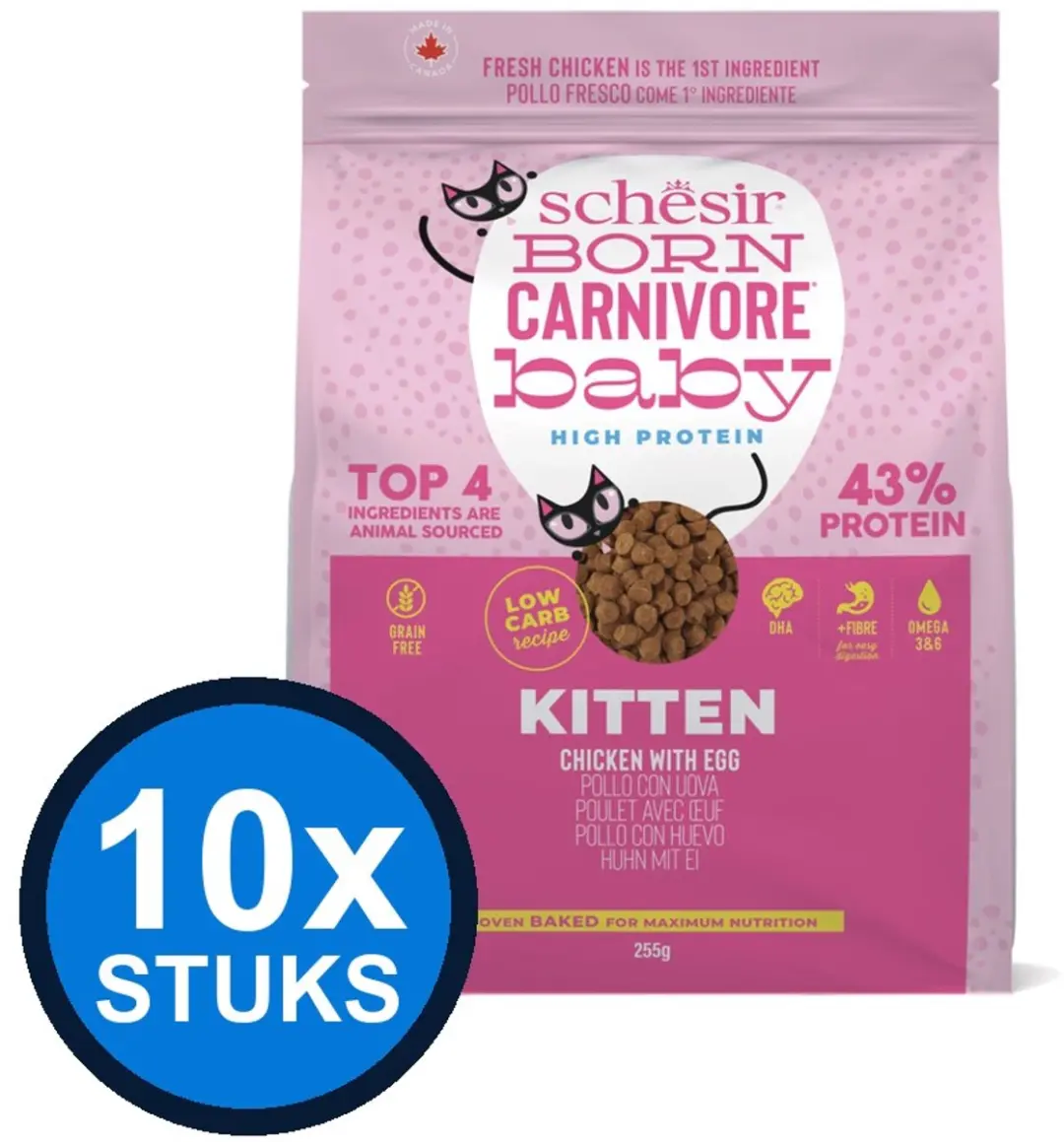 Schesir Born Carnivore Kitten 255g