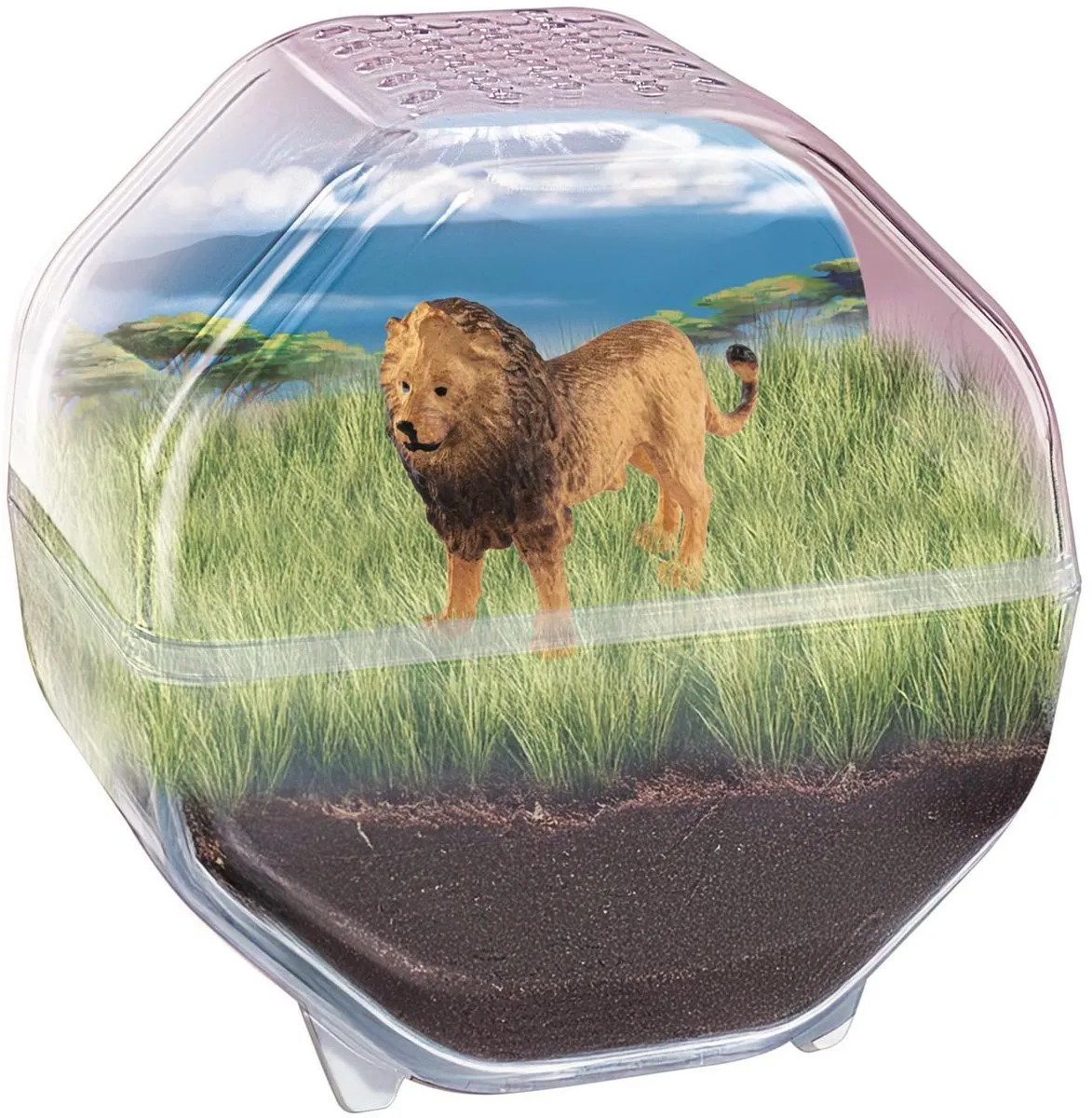Clementoni Mini-terrarium Leeuw