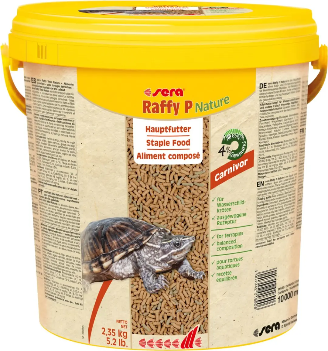 Sera Raffy P Reptielenvoer Waterschildpadden 3800ml