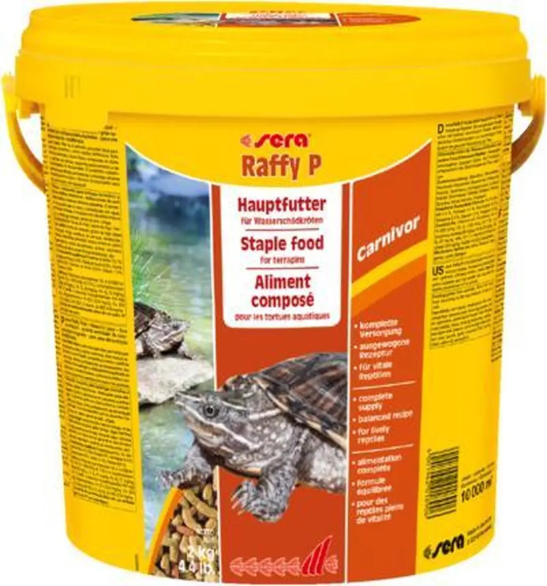 Sera Raffy P Reptielenvoer Waterschildpadden 3800ml