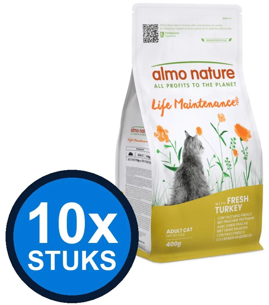 Almo Nature Life Maintenance Kalkoen 400g