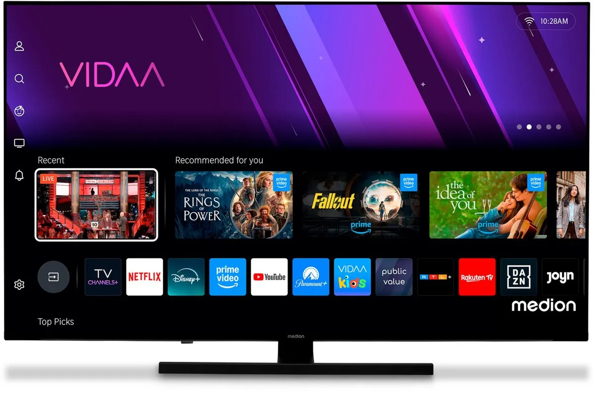 Medion 108cm QLED TV MD 843600