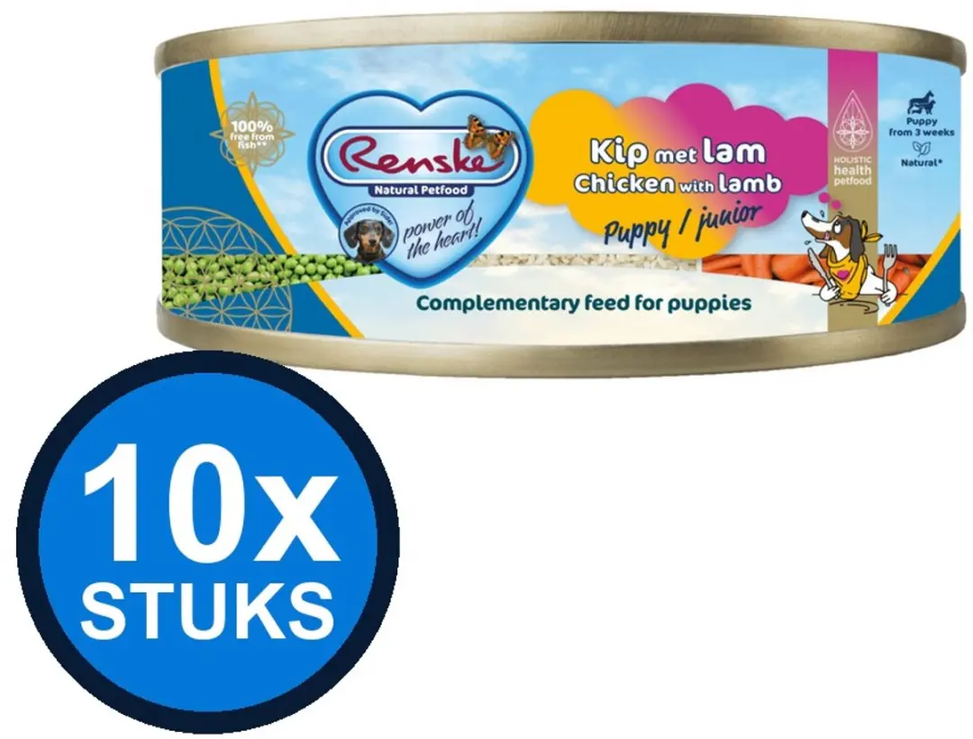 Renske Vers Puppy/Junior Kip & Lam 395g