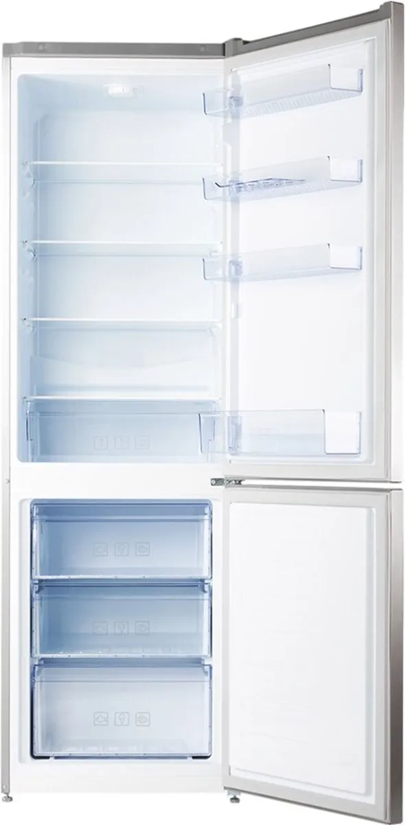 Beko RCHA270K40SN Koel-Vriescombinatie 270L - Zilver