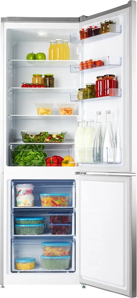 Beko RCHA270K40SN Koel-Vriescombinatie 270L - Zilver - afbeelding 6 van 6