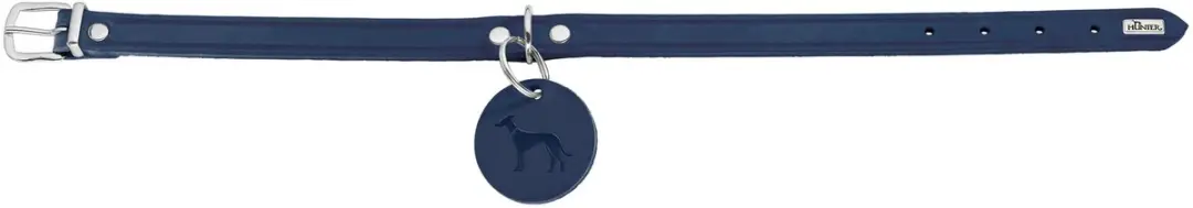 Hunter Hondenhalsband Aalborg Blauw - Maat 60 (45-55 cm)
