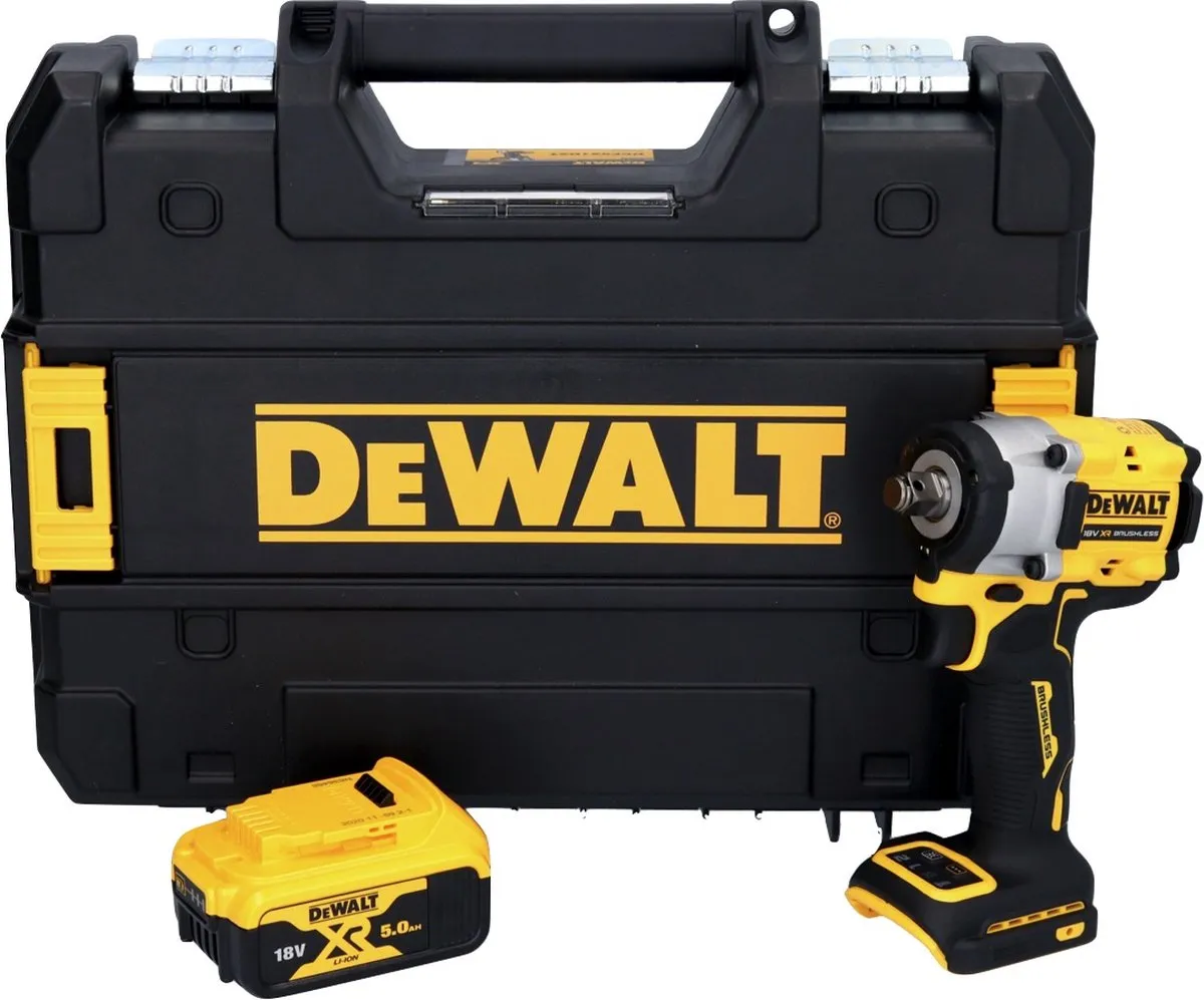 DeWalt DCF 921 NT Accu-Slagmoersleutel 18V 400Nm - 5.0Ah - afbeelding 3 van 5
