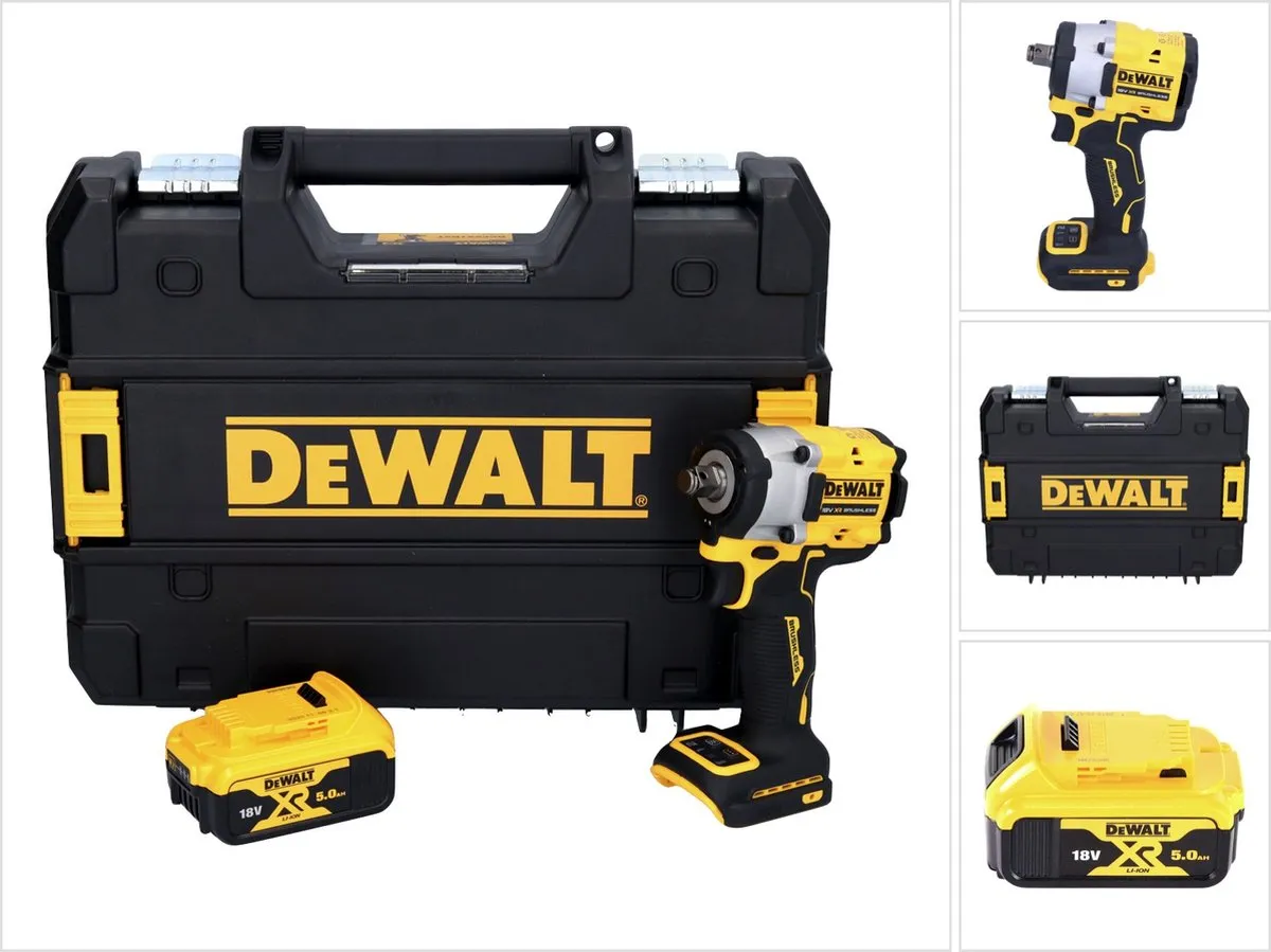 DeWalt DCF 921 NT Accu-Slagmoersleutel 18V 400Nm