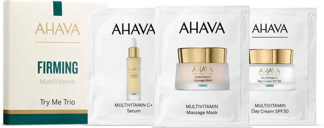 AHAVA Try Me Trio Firming Sachet Kit