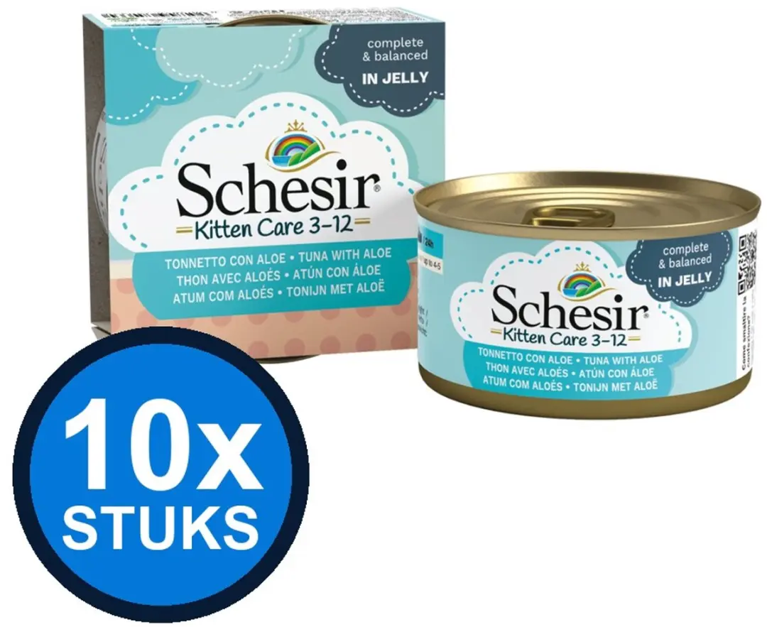 Schesir Kitten Care Tonijn&Aloe 85g