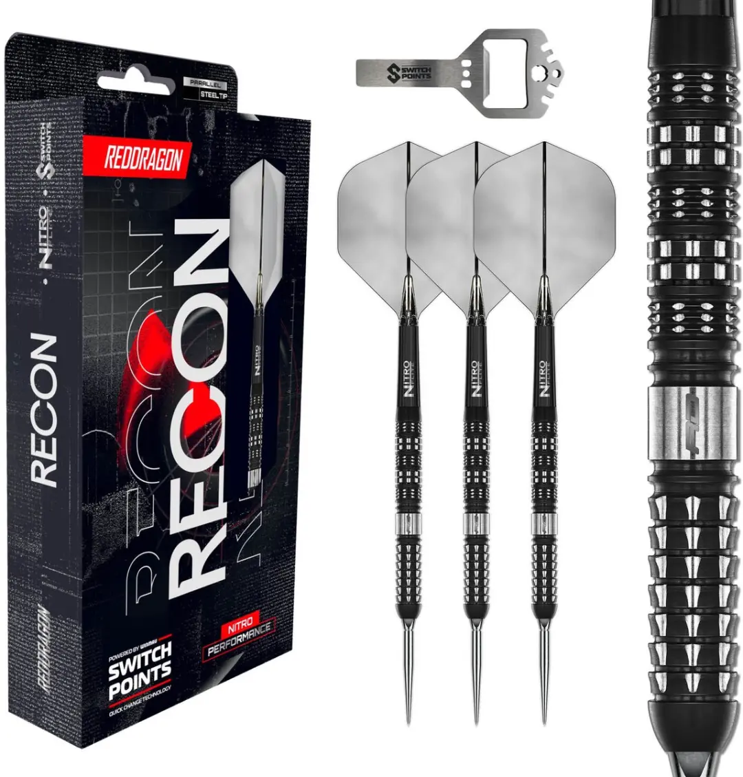 Red Dragon Recon Parallel Switch Point Dartpijlen 3 Stuks