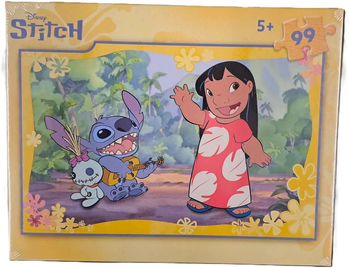 Clementoni Disney Stitch Puzzelgitaar 99 Stuks