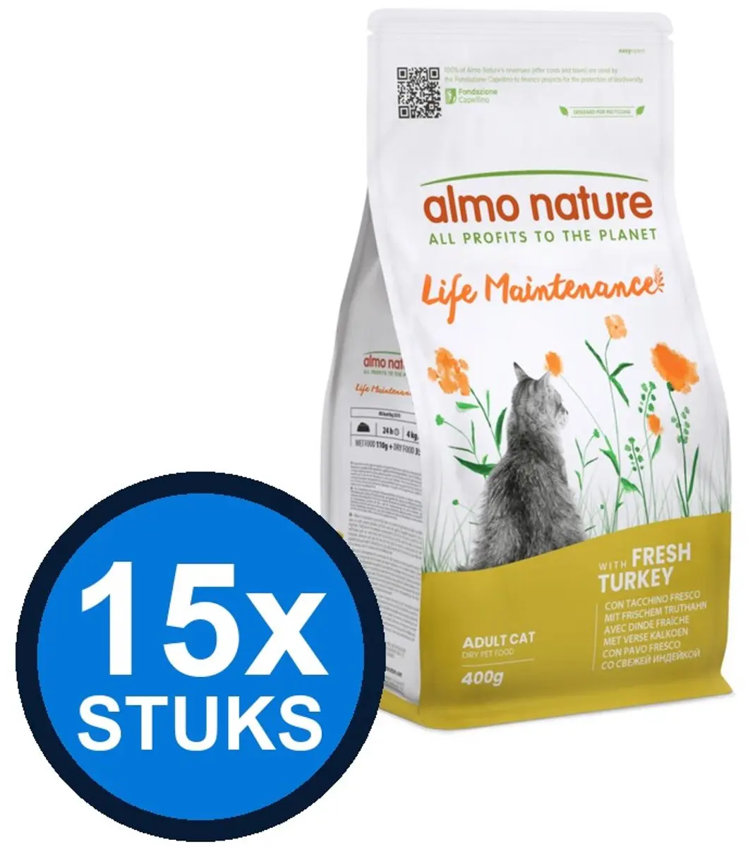 Almo Nature Life Maintenance Kalkoen 400g