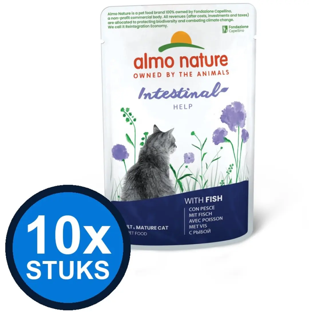 Almo Nature Holistic Cat Pouch Sensitive Vis 70g