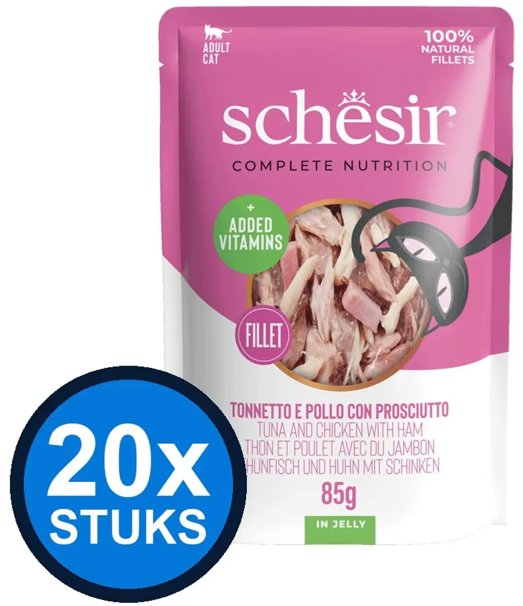 Schesir Complete&Balanced Kat Pouch 85g