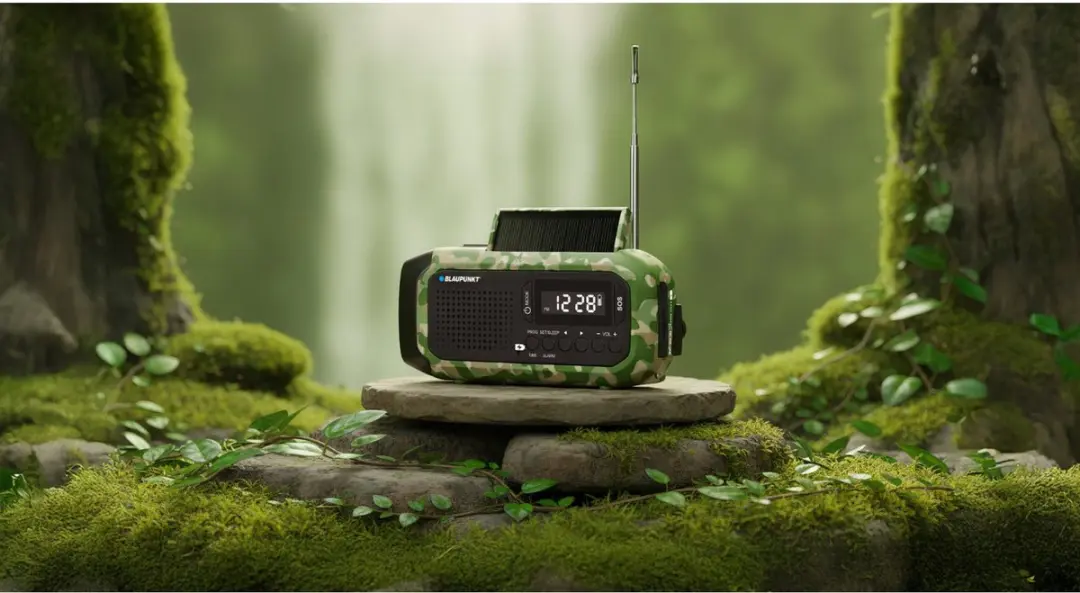 Blaupunkt ER20GC Noodradio - LED-zaklamp - Groene uitvoering - afbeelding 6 van 6