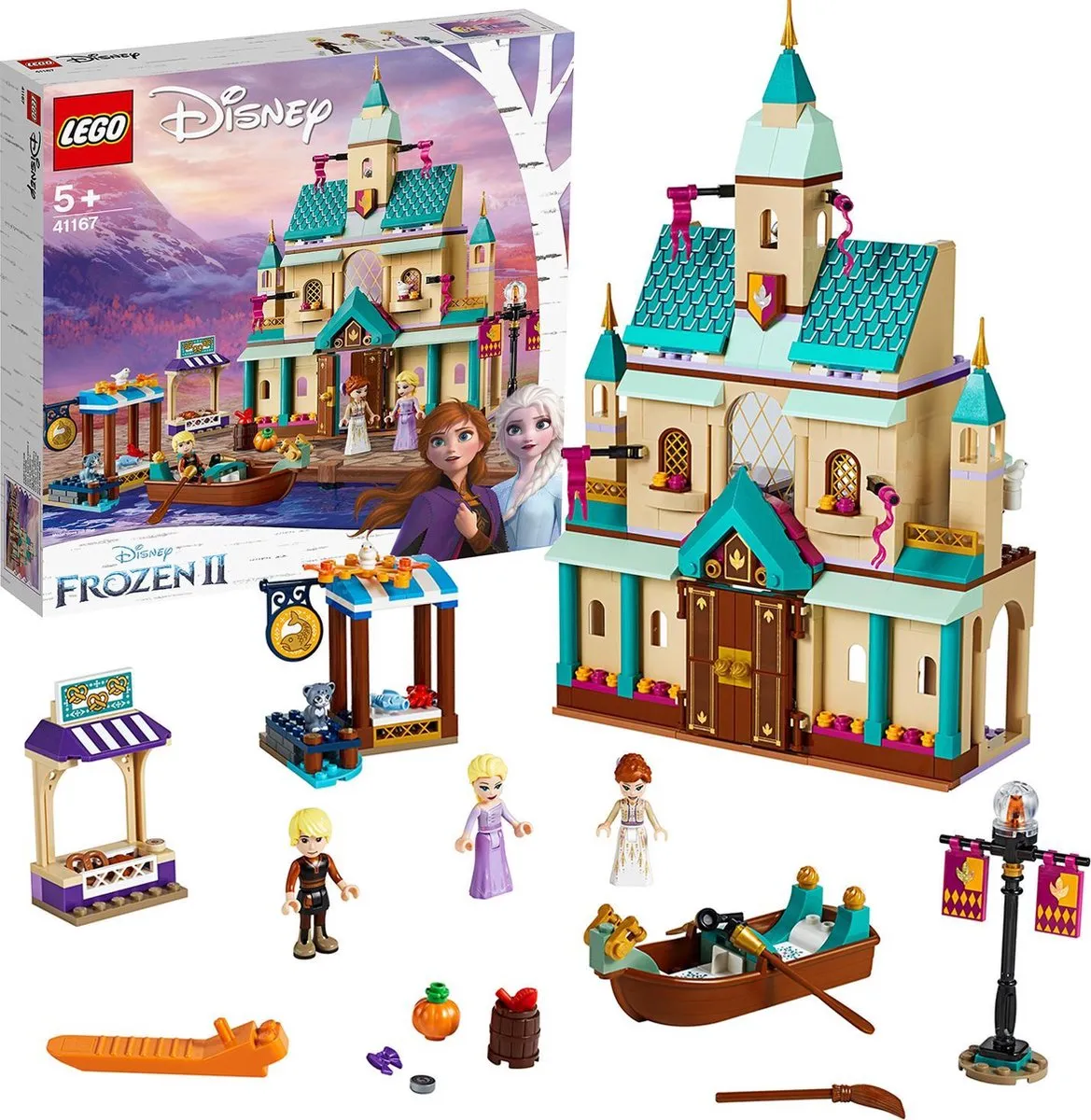 LEGO Disney Frozen 2 Arendelle Kasteeldorp 41167 - 521 Stukken