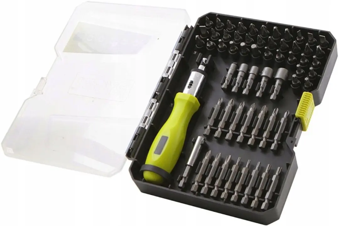 Ryobi RAK59SD Schroefbitset 59-delig - Magnetische houder 60mm