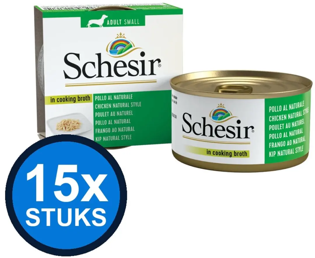 Schesir Complementary Kat Blik Bouillon Kip 70g