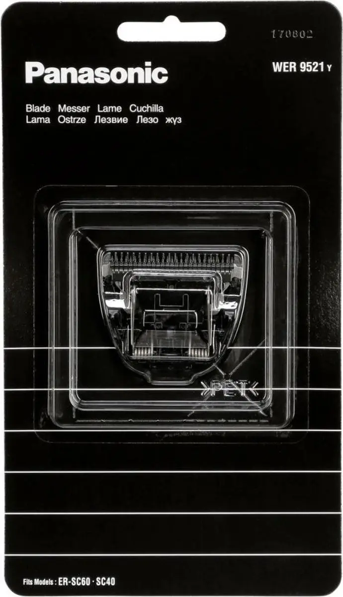 Panasonic WER9521 Scheerkop - Zwart
