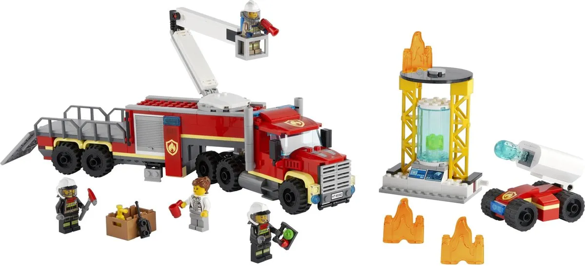 LEGO City Fire Command Unit 60282 - 564 Stukken
