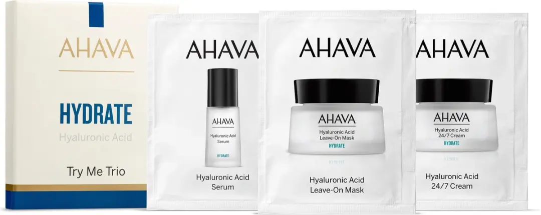 AHAVA Try Me Trio Hydrate Sachet Kit