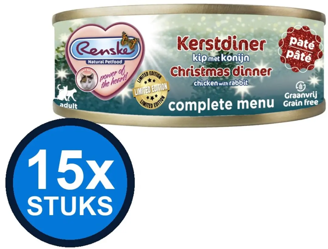 Renske Vers Kat Kerstdiner Limited 70g