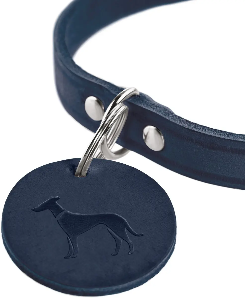 Hunter Hondenhalsband Aalborg - Blauw - Maat 32